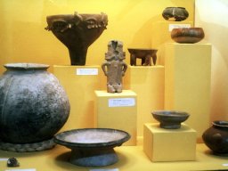 En museo de Salango